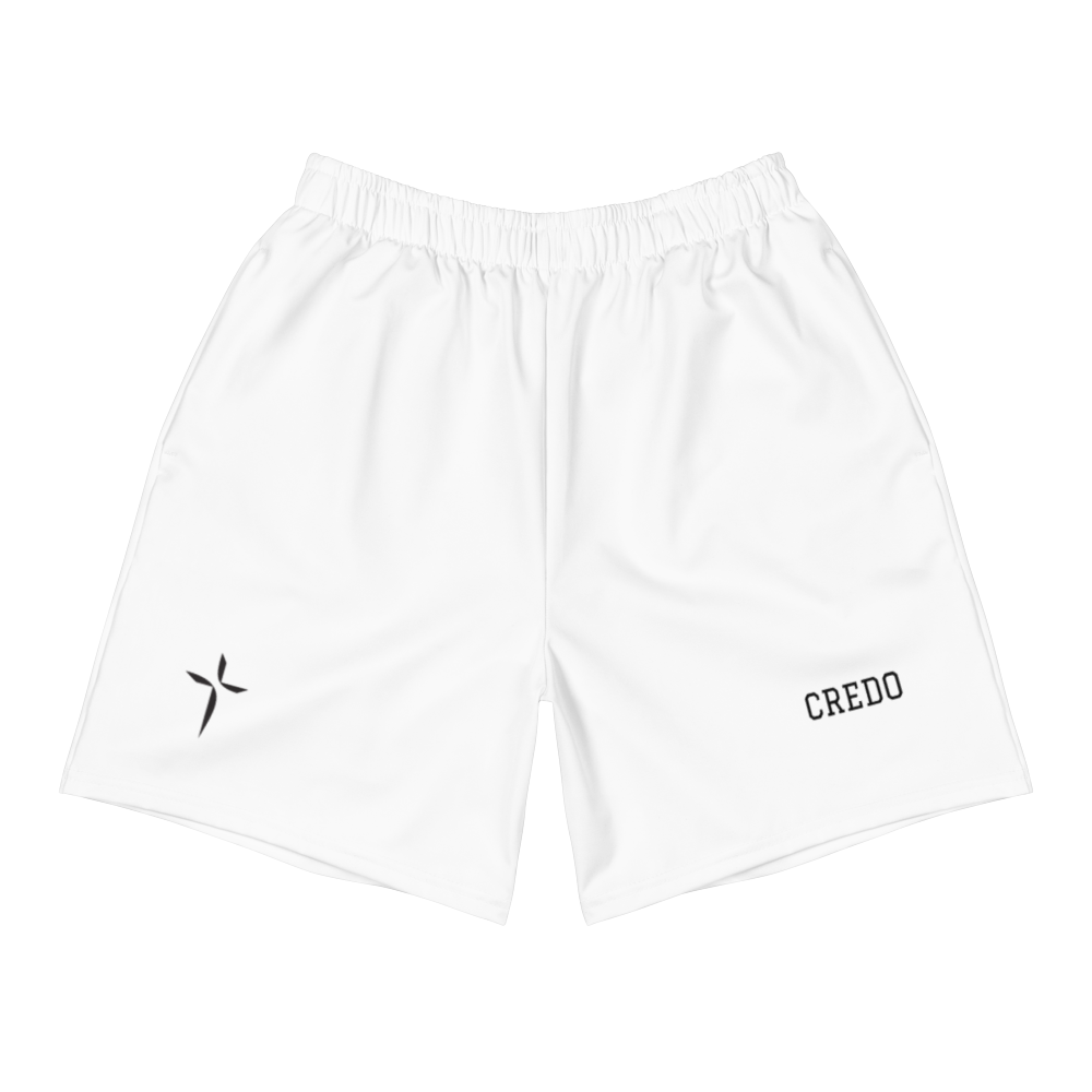 Ascend Athletic Long Shorts - White