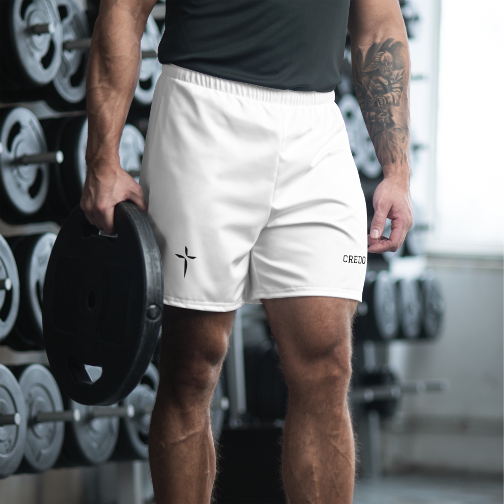 Ascend Athletic Long Shorts - White