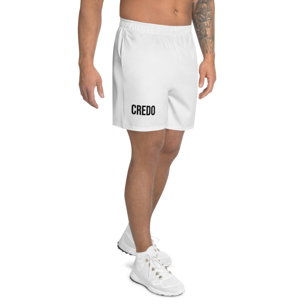 Elite Long Shorts Men - White